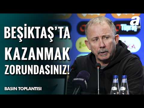 Beşiktaş 0-0 Fatih Karagümrük  | Sergen Yalçın Maç Sonu Basın Toplantısı
