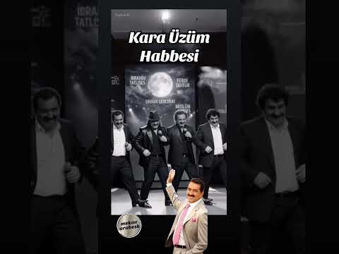 KARA ÜZÜM HABBESİ / İBRAHİM TATLISES #ibrahimtatlıses #arabeskşarkılar #arabesk