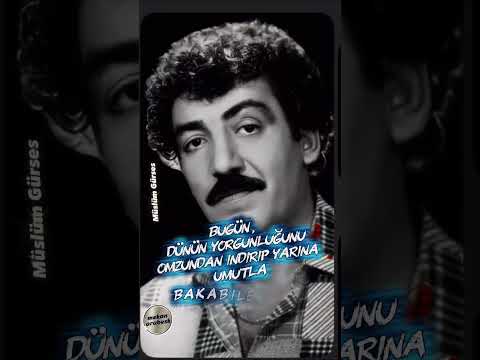 Sevda yüklü kervanlar Müslüm Gürses #müslümbabaşarkıları #müslümbaba #müslümgürses