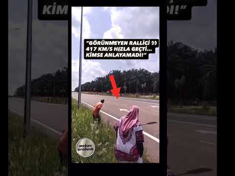 “Ralli Pistinde ŞOK! 🚗💨 417 KM/S ile Geçen Aracı Kimse Göremedi (#shorts #ralli