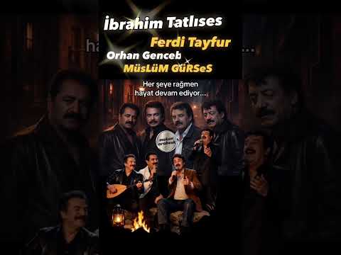 Bu benim meselem / Müslüm gürses #ferditayfur #ibrahimtatlıses #arabeskşarkılar  #orhangencebay