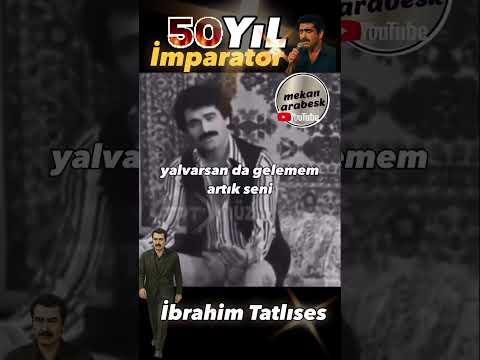 ❤️✅ 50 YıL “Bir şarkı, bin hatıra…” – İbrahim Tatlıses / إبراهيم تاتلسس