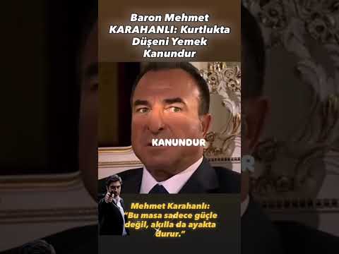 Karahanlı: kurtlukta düşeni yemek kanundur, kurtlar vadisi