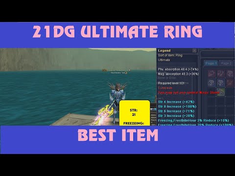 21DG Ultimate Ring 11 Lines Blue With Fortune Trying - ISRO Legend 23 Update