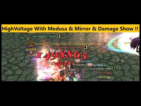 Silkroad Online HighVoltage ISRO THEIA Medusa & Mirror & Damage