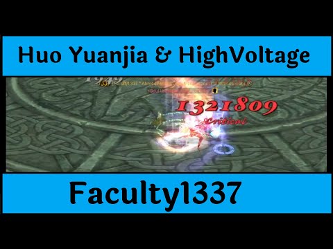 Silkroad Online THEIA Hou Yuanjia Damage Show Part-1 ve HighVoltage ile Hell Khulood #faculty1337