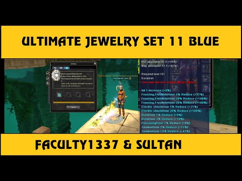 Silkroad Online Fate &Fortune Trial Ultimate Jewelry Set #sultan