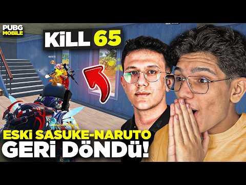 ESKİ SASUKE NARUTO İKİLİSİ DÖNDÜ! 65 KİLL ALDIK - PUBG MOBİLE