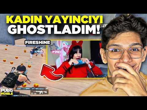 EN İYİ KADIN YAYINCIYI GHOSTLADIM ! - PUBG MOBİLE