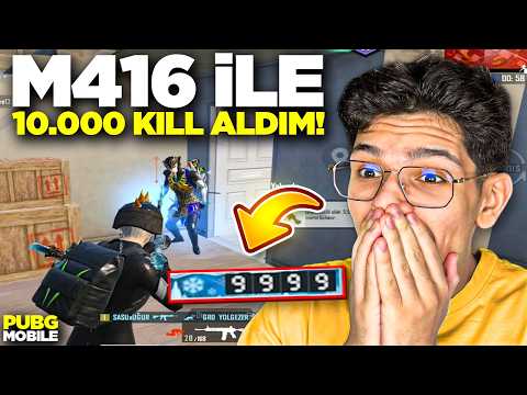 M416 İLE 10.000 KİLL ALDIM ! TAKİPÇİMİN HESABINDA - PUBG MOBİLE