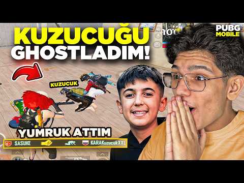 KUZUCUĞU YAYINDA GHOSTLADIM YUMRUK ATTIM! - PUBG MOBİLE