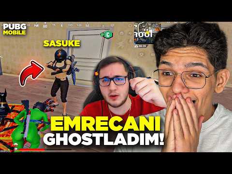 EMRECANI YAYINDA GHOSTLADIM! AĞLATTIM!! - PUBG MOBİLE