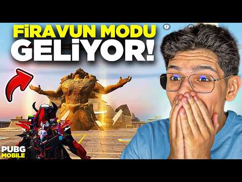 YENİ FİRAVUN MODUNDAN İLK OYUN SAHNELERİ GELDİ !! - PUBG MOBİLE