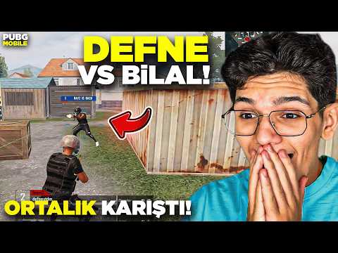 DEFNEYLE BİLALİ VS ATTIRDIM! ORTALIK KARIŞTI !! - PUBG MOBİLE
