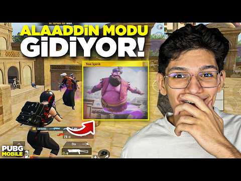 ALAADDİN MODU GİTTİ ?! SON MAÇIM! - PUBG MOBİLE