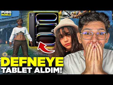 DEFNEYE SÜRPRİZ TABLET ALDIM ! ( Çok Mutlu Oldu ) - PUBG MOBİLE
