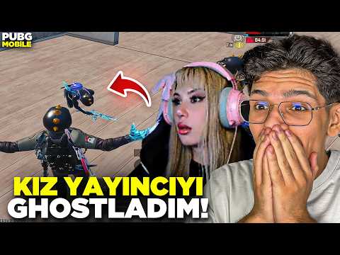 KADIN YAYINCIYI GHOSTLADIK! VİCTOR PUSU ! - PUBG MOBİLE