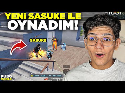 13 YAŞINDAKİ YENİ SASUKEYLE OYNADIM! YARGI DAĞITTIK! - PUBG MOBİLE