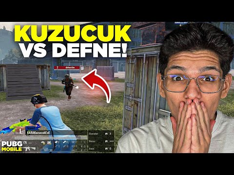 DEFNE VE KUZUCUĞU VS ATTIRDIM! ALEV M416 ÖDÜLLÜ - PUBG MOBİLE