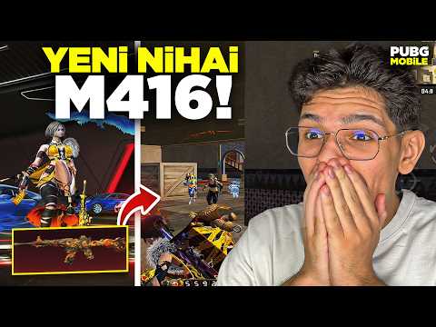 YENİ 8 SEVİYE NİHAİ M416 GELDİ! ÇOK İYİ - PUBG MOBİLE