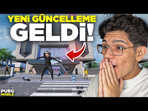 YENİ GÜNCELLEMEYİ İNCELEDİM! YENİ MOD ÇOK İYİ - PUBG MOBİLE