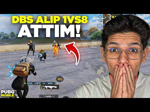 DBS ALIP 1VS8 ATTIM! TEK BAŞIMA 60 KİLL ALDIM - PUBG MOBİLE