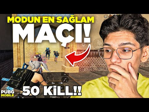 YENİ MODUN EN SAĞLAM MAÇI! 50 KİLL - PUBG MOBİLE