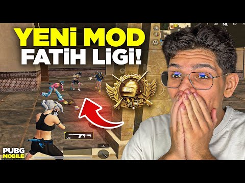 YENİ MOD FATİH LİGİ ÇOK ZOR ! SAĞLAM MAÇ - PUBG MOBİLE