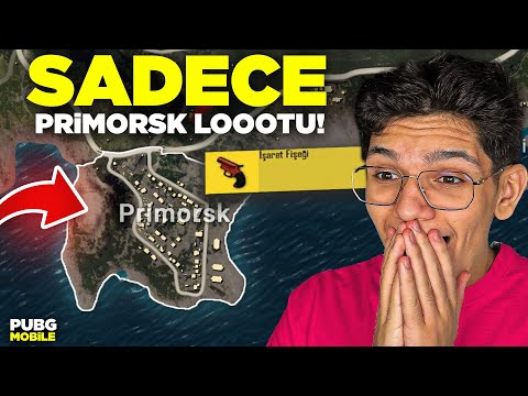 SADECE PRİMORSK LOOTUYLA OYNADIM! İŞARET FİŞEĞİ ALDIM - PUBG MOBİLE