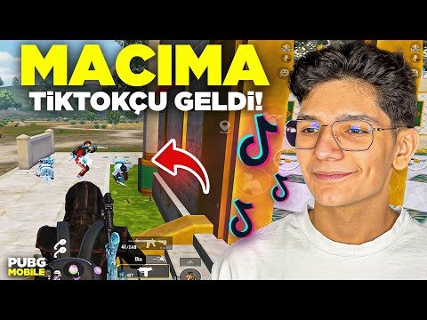 MAÇIMA TİKTOKÇU EKİP GELDİ! - PUBG MOBİLE