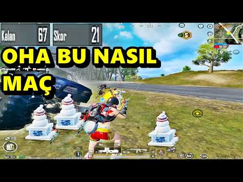 İNSANÜSTÜ PERFORMANS YOK BÖYLE MAÇ BATUR GAME SOLO SQUAD PUBG MOBİLE