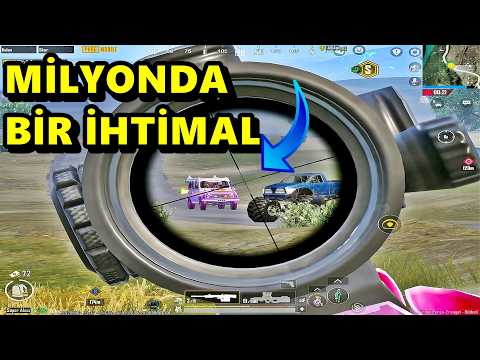 MİLYONDA BİR İHTİMAL ! YOK BÖYLE MAÇ BATUR GAME SOLO SQUAD PUBG MOBİLE