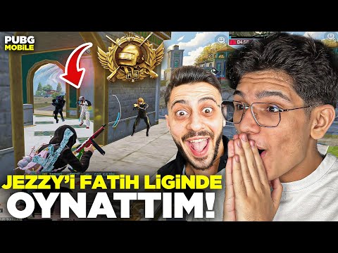 JEZZY'İ FATİH LİGİNDE OYNATTIM! ÇILDIRDI - PUBG MOBİLE