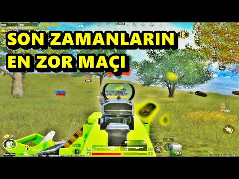 SON ZAMANLARIN EN ZOR MAÇI ! BATUR GAME SOLO SQUAD PUBG MOBİLE