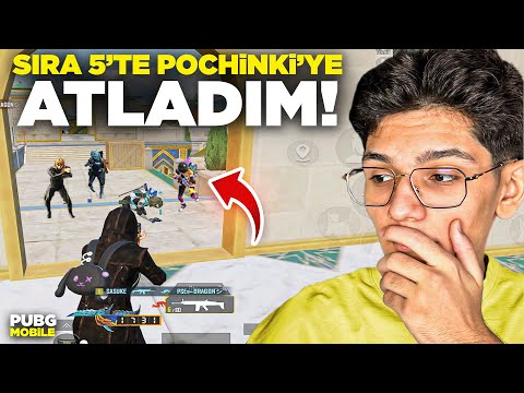 AVRUPA SIRA 5TE POCHİNKİYE ATLADIM ?! - PUBG MOBİLE