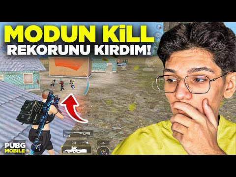 MODUN KİLL REKORUNU KIRDIM!! 56 KİLL😱 - PUBG MOBİLE