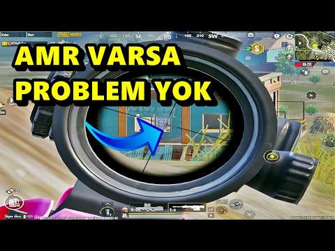 AMR VARSA PROBLEM YOK ! EFSANE MAÇ BATUR GAME SOLO SQUAD PUBG MOBİLE