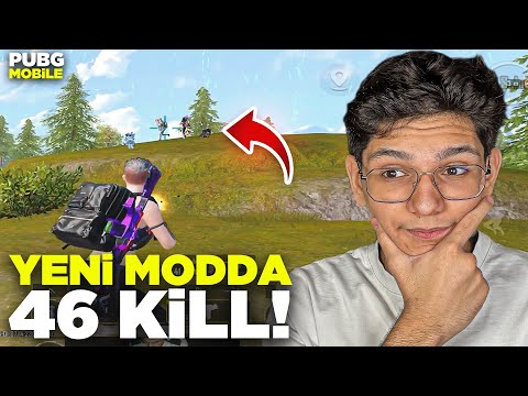 YENİ MODDA 46KİLL ALDIM!! - PUBG MOBİLE