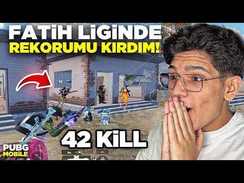 FATİH LİGİNDE KİLL REKORUMU KIRDIM!! 42 KİLL ALDIM
