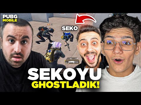 SEKOYU YAYINDA GHOSLADIK ! ÇILDIRDI - PUBG MOBİLE