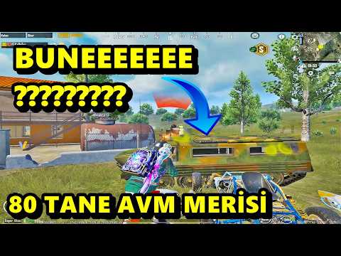 80 TANE AVM MERMİSİ TOPLADIĞIM MAÇTA BAŞIMA GELENE BAK ! BATUR GAME SOLO SQUAD PUBG MOBİLE