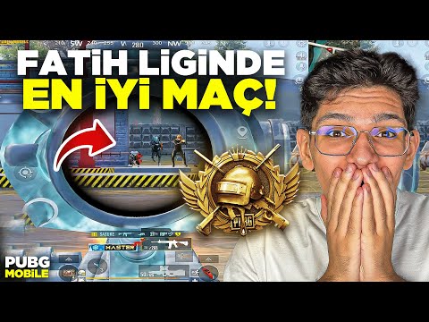 FATİH LİGİNDEKİ  EN SAĞLAM MAÇIM!! YOK ETTİM! - PUBG MOBİLE