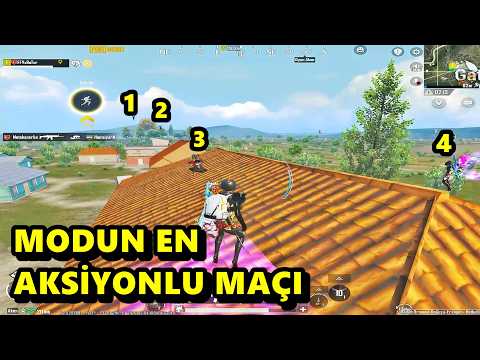 BU MODUN EN AKSİYONLU MAÇI ! BATUR GAME MÜTHİŞ MAÇ SOLO SQUAD PUBG MOBİLE