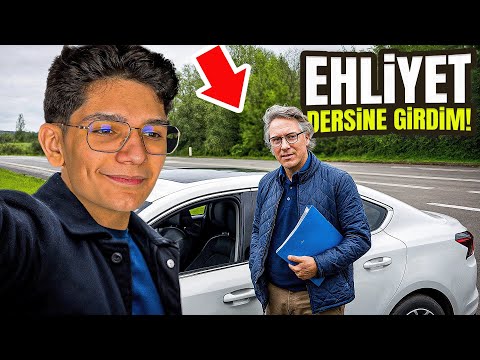 İLK DEFA EHLİYET DERSİNE GİRDİM!