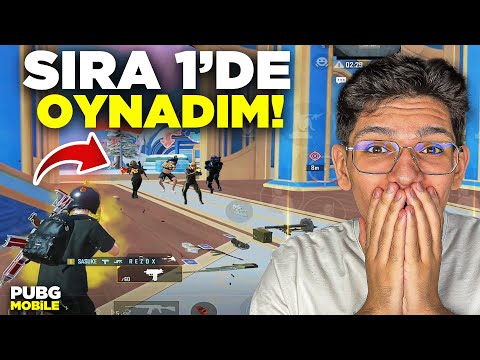 AVRUPA SIRA 1 DE OYNADIM ! LUNE'NİN HESAP - PUBG MOBİLE