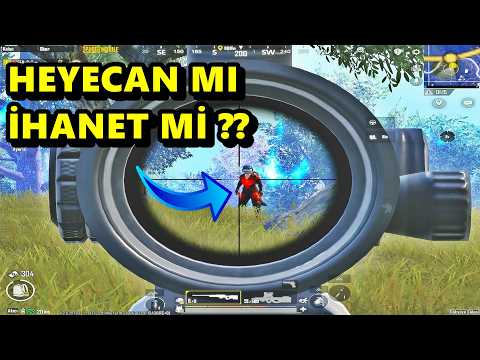 HEYECAN MI İHANET Mİ ? HARİKA MAÇ BATUR GAME SOLO SQUAD PUBG MOBİLE