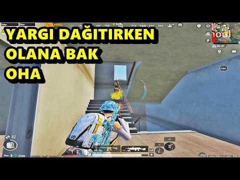 YARGI DAĞITIRKEN OLANA BAK OHA ! BATUR GAME SOLO SQUAD PUBG MOBİLE