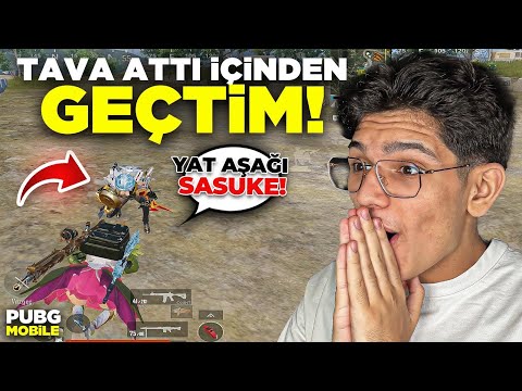 TAVA ATAN RAKİBİN İÇİNDEN GEÇTİM!! - PUBG MOBİLE