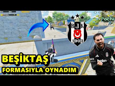 BEŞİKTAŞ FORMASIYLA OYNADIM ! KIRAN KIRANA MÜCADELE BATUR GAME SOLO SQUAD PUBG MOBİLE