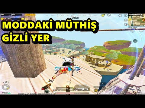 MODDA EFSANE GİZLİ YER ! EFSANE TAKTİK BATUR GAME SOLO SQUAD PUBG MOBİLE